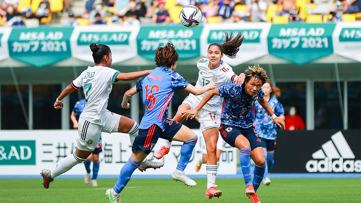 Japón golea 5-1 a la Selección Nacional femenil